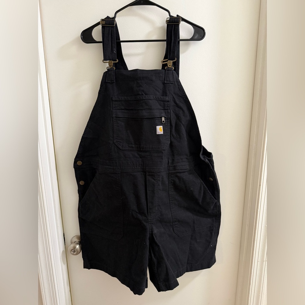 Carhartt Black Bib Overalls